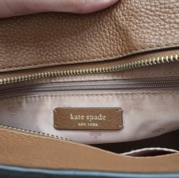Kate Spade Jackson Camel Brow Satchel Bag - Picture 7 of 12